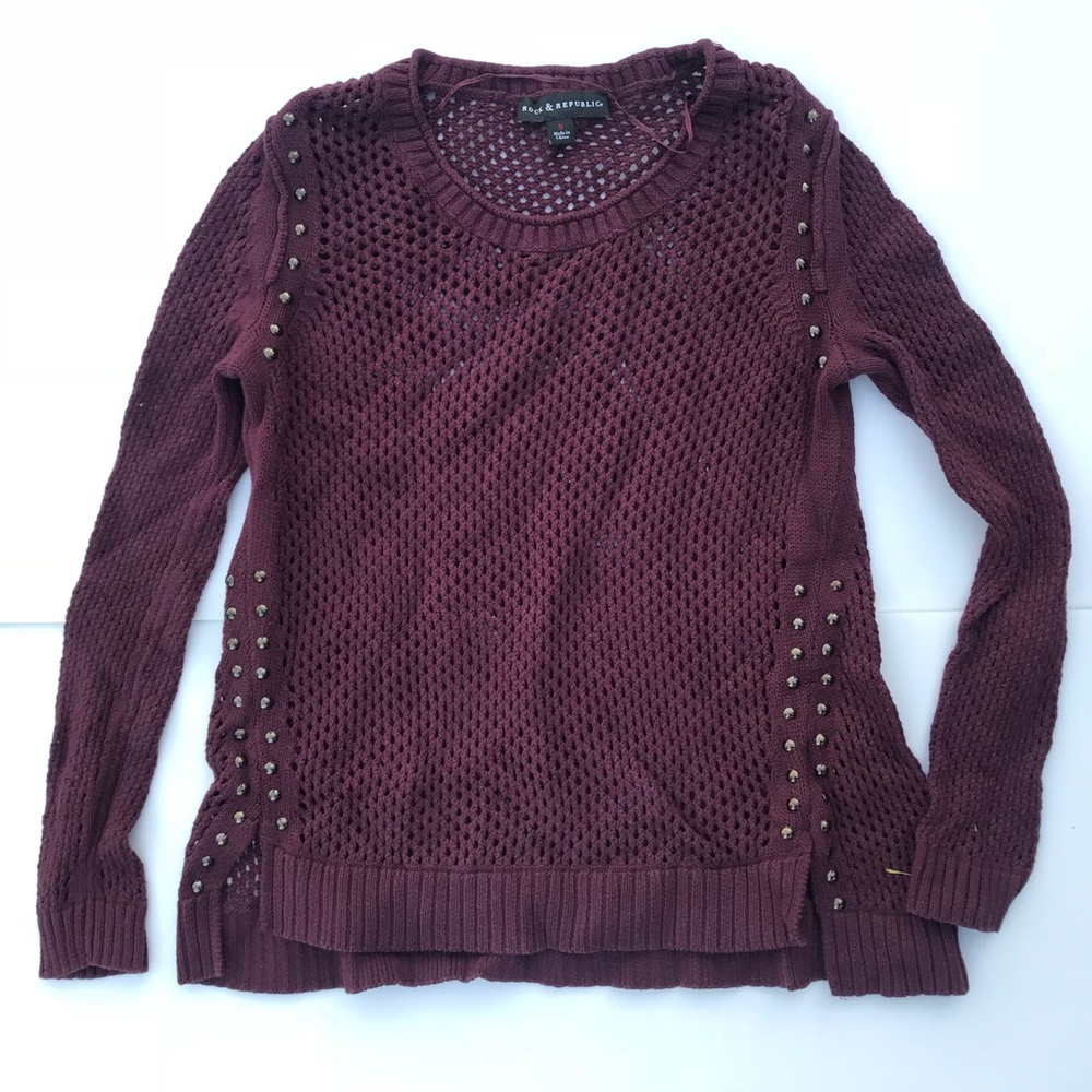 Rock & Republic light weight studded sweater